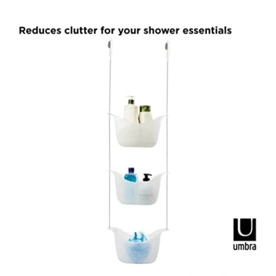 Umbra White Hanging Shower Caddy