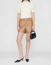 Anine Bing Monique Merino Wool And Cashmere-blend Turtleneck Sweater In Yellow
