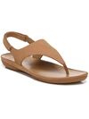 Naturalizer Genn-detect Womens Adjustable Open Toe Ankle Strap In Brown