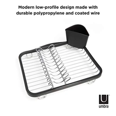 Umbra Sinkin Drying Rack In Black