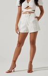 Astr Amiah Shorts In White