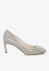 Roger Vivier Belle Vivier Trompette Pumps In Gray