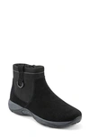 Easy Spirit Elton Water Resistant Zip Bootie In Blk01