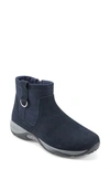 Easy Spirit Elton Water Resistant Zip Bootie In Dark Blue