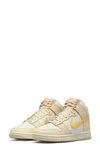 Nike Dunk High Basketball Shoe In Vanilla Gold Sail