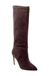 Charles David Rumors Pointed Toe Knee High Boot In Chocolate