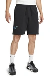 NIKE CLUB FLEECE EMBROIDERED SWEAT SHORTS