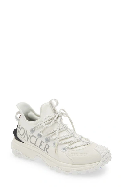 Moncler 40mm Trailgrip Lite2 Nylon Sneakers In White