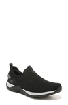 Ryka Echo Knit Slip-on Sneaker In Black