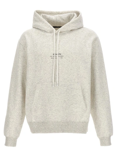 Stampd Stacked Logo Sweatshirt Gray In Grey