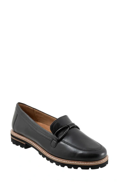 Trotters Fiora Loafer In Black