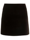 Low Classic A-line Mini Skirt In Brown