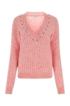 Alessandra Rich Wool Knitwear In Pink