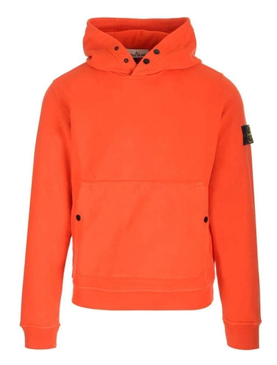Stone Island Sweatshirt  Men Color Orange