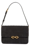 Saint Laurent Le Maillon Shoulder Bag In Noir