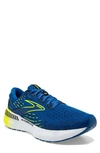 Brooks Glycerin Gts 20 Running Shoe In Blue