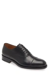 Ferragamo Riley Leather Oxford In Black