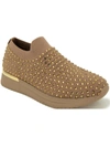 Kenneth Cole Reaction Cameron Jewel Womens Lifestyle Jogger Casual And Fashion Sneakers In Beige