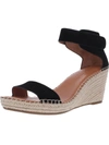 GENTLE SOULS BY KENNETH COLE CHARLI WOMENS SUEDE ANKLE STRAP ESPADRILLES
