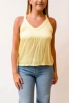Nation Ltd Lakota V-neck Cami In Butter In Yellow