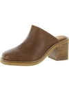 SEYCHELLES SPUR-OF-THE-MOMENT WOMENS LEATHER SLIP ON MULES