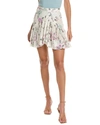 Isabel Marant Etoile Saureena Mini Skirt In Grey