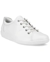 Ecco Street Lite Retro Sneaker In White
