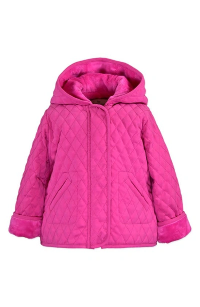 Widgeon Baby Girls & Little Girl's Hooded Barn Jacket In Magenta