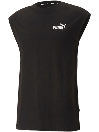 Puma Men's Ess Sleeveless T-shirt In Black
