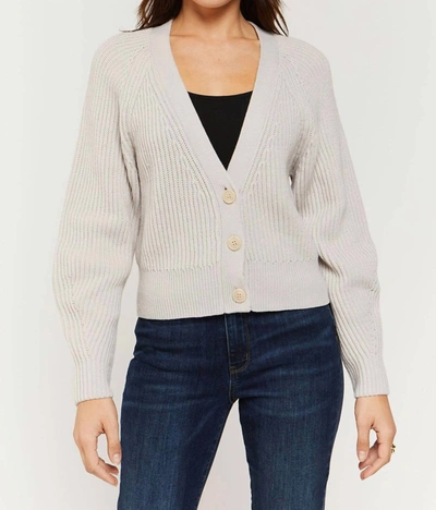 Velvet Heart Erica Cardigan In Cream In Beige