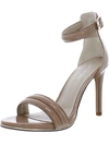 KENNETH COLE NEW YORK BROOKE WOMENS LEATHER ANKLE STRAP T-STRAP HEELS