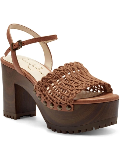 Jessica Simpson Timia Platform Sandal In Brown