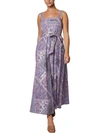 LAUNDRY BY SHELLI SEGAL WOMENS WOVEN PRINTED MAXI DRESS