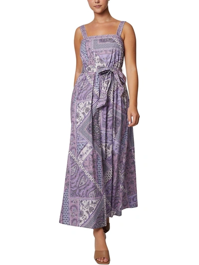 Laundry By Shelli Segal Womens Woven Printed Maxi Dress In Multi