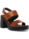 Madden Girl Toola Womens Open Toe Ankle Strap Heels In Black