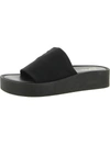 Seychelles Catamaran  Womens Open Toe Slip On Platform Sandals In Black