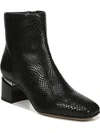 Franco Sarto Marquee Womens Block Heel Ankle Boots In Black