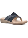 CLIFFS BY WHITE MOUNTAIN BUMBLE WOMENS WOVEN SLIP-ON THONG SANDALS