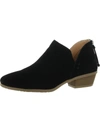 Kenneth Cole Reaction Side Way Womens Block Heel Booties In Black