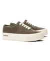 Shop Seavees Women's Legend Platform Sneaker In Burnt Olive In Multi