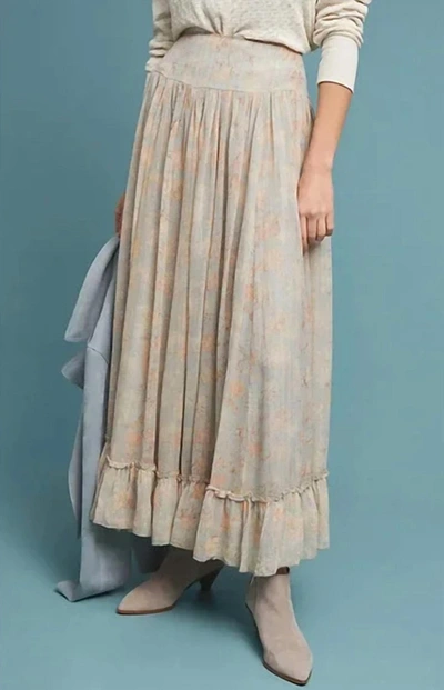 Raga Whispered Skirt In Sky In Beige