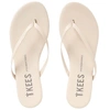 Tkees Women's Foundations Matte Sandal In Seashell In White