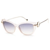 Ferragamo Women's Sf928s-5515290 Fashion 55mm Nude Sunglasses In Brown