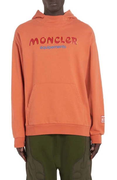 MONCLER GENIUS LOGO COTTON HOODIE