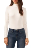 Vince Camuto Mock Neck Blouse In New Ivory