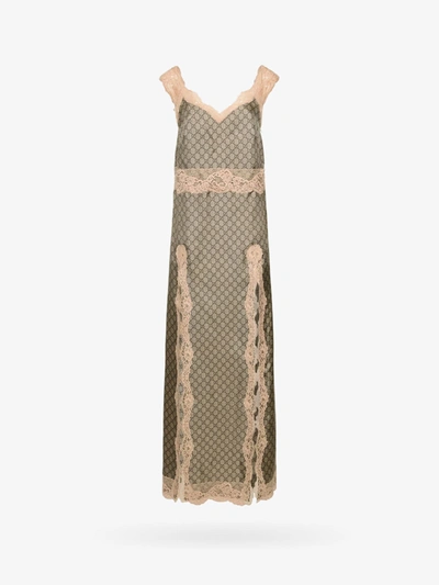 Gucci Dress In Beige