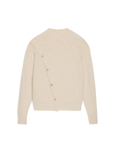 Jacquemus Beige Le Chouchou 'le Cardigan Pau' Cardigan In Nude & Neutrals