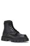 FENDI FENDI FORCE LUGGED PLAIN TOE BOOT