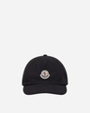 Moncler Logo Baseball Cap In Blue