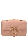 PINKO LOVE CLASSIC PUFF CROSSBODY BAGS PINK